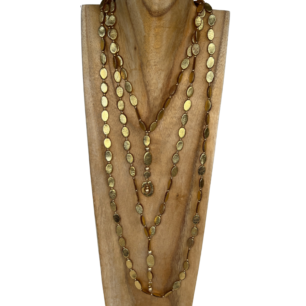 Leather Metal accents Jewelry