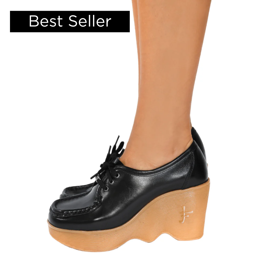 Famolare HI THERE Shoes Wavy Sole | Square Up - Coal